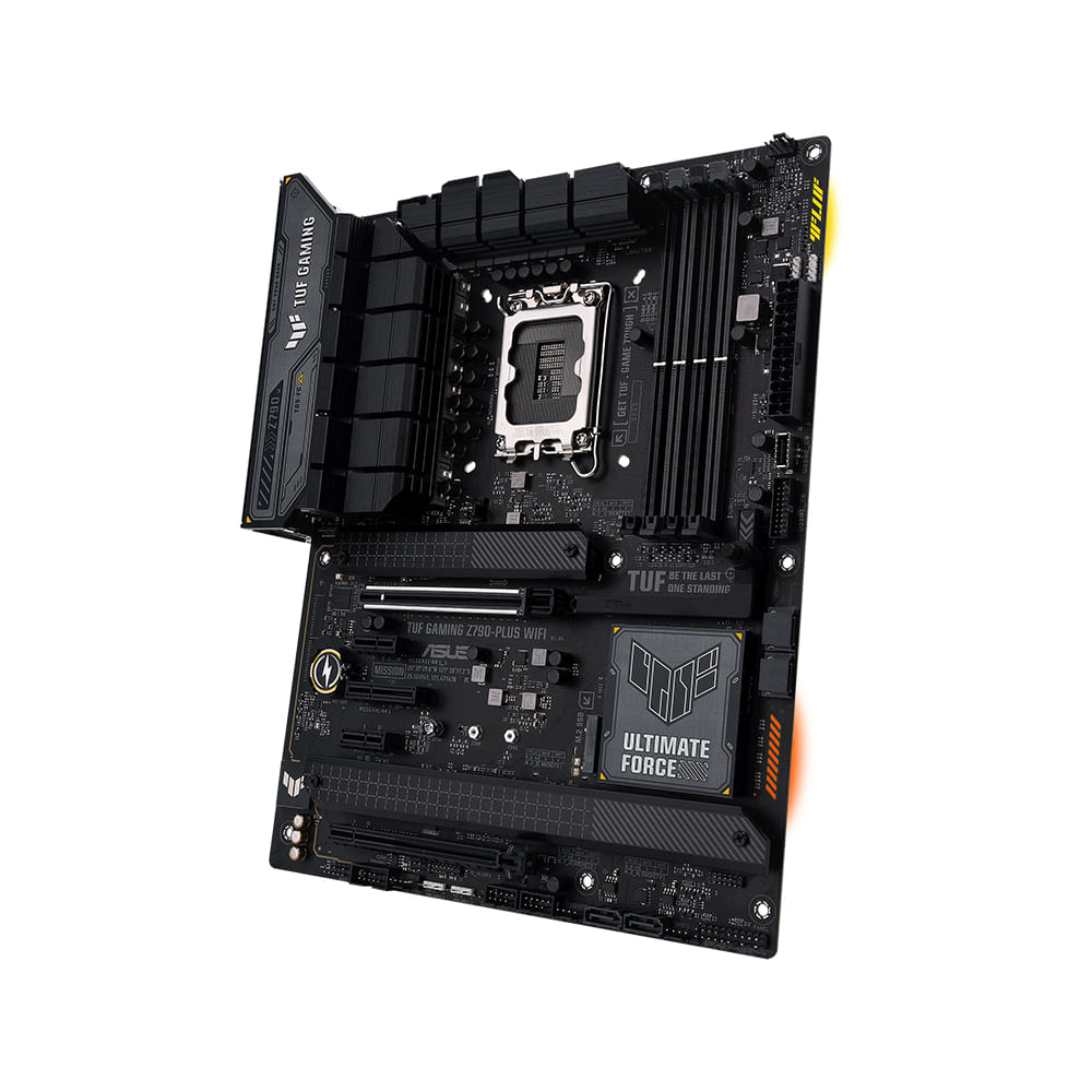 Placa Madre ASUS TUF Gaming Z790-PLUS WIFI ATX LGA1700 DDR5 Rendimiento Óptimo para Gaming