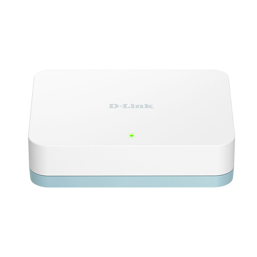 Switch D-Link DGS-1005D de 5 Puertos Gigabit 101001000 Mbps No Gestionable  & Play Ideal p