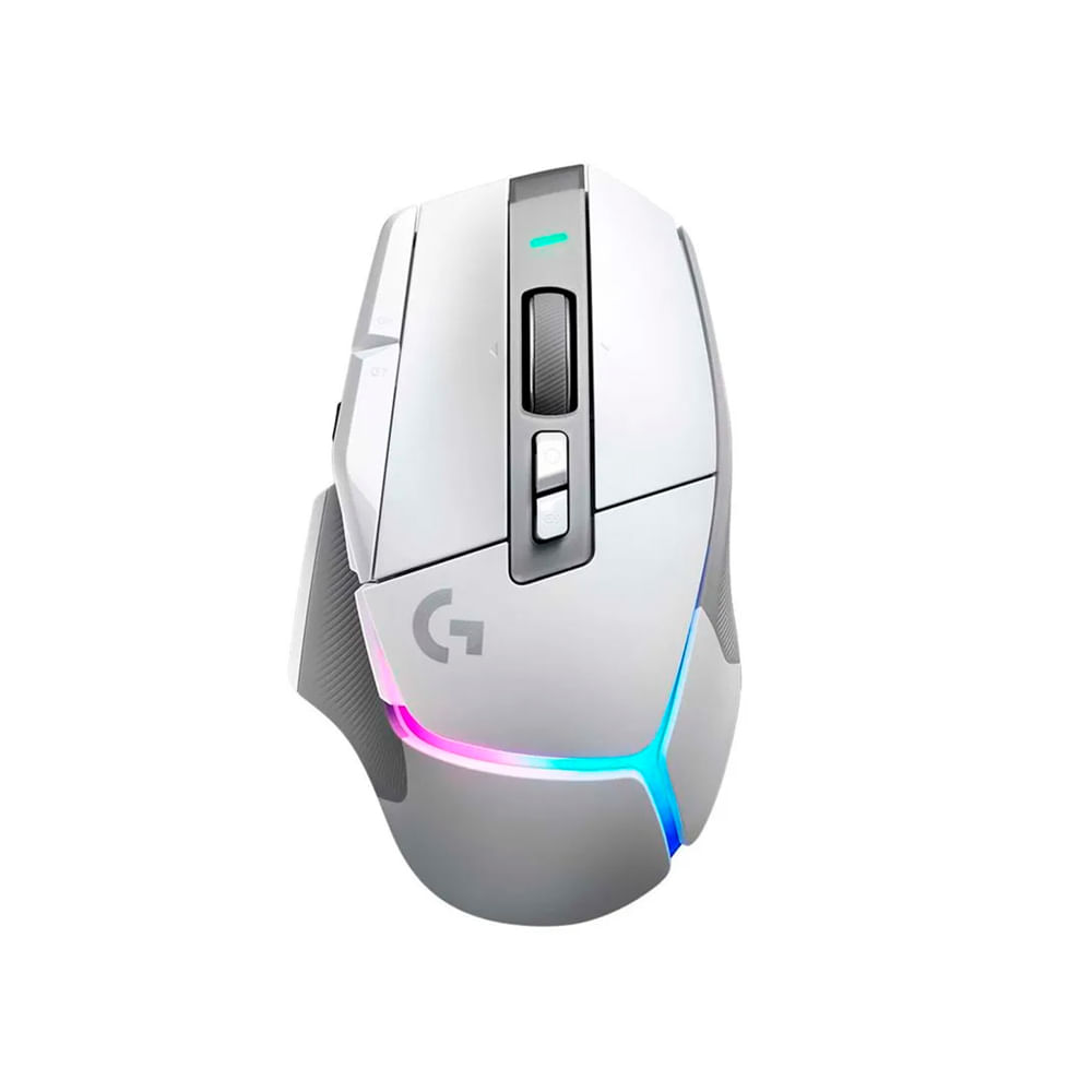 Mouse Logitech G502 X Plus Lightspeed 25K DPI RGB Blanco - Alta precisión y personalización