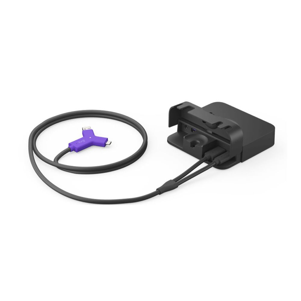 Logitech Swytch AV USB Switch 4K Hub Extensor con Adaptador de Alimentación y Montajes para Salas