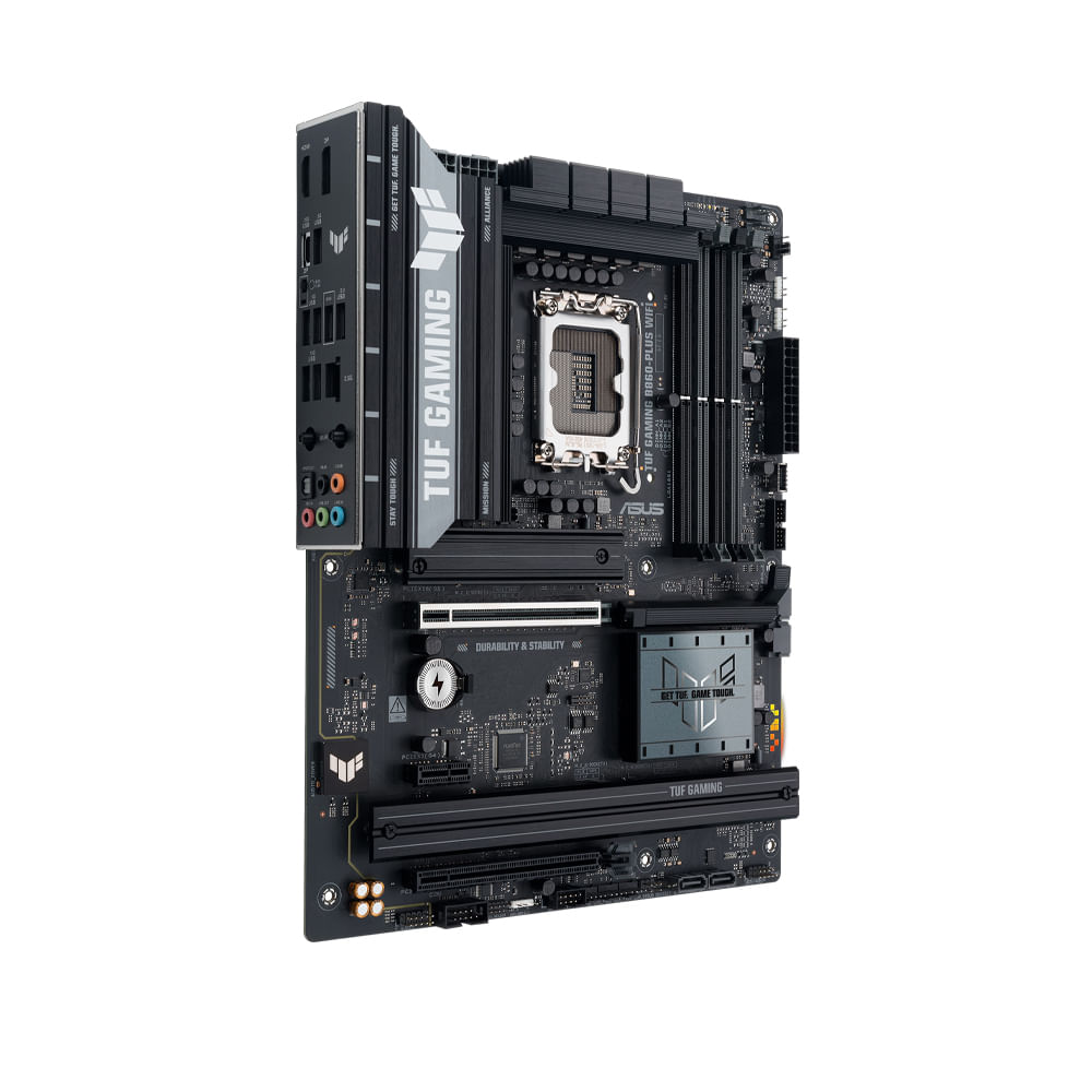 Motherboard ASUS TUF GAMING B860PLUS WIFI ATX Chipset Intel B860 Conectividad HDMI y DP