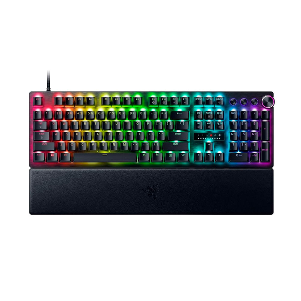 Teclado Gaming Razer Huntsman V3 Pro RGB Mecánico para PC Alta Velocidad y Precisión
