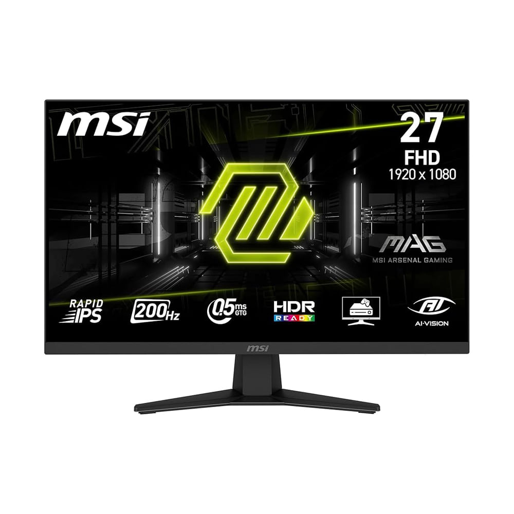 Monitor MSI MAG274F 27 pulgadas Rapid IPS FHD 200Hz 05ms HDMI Color Negro