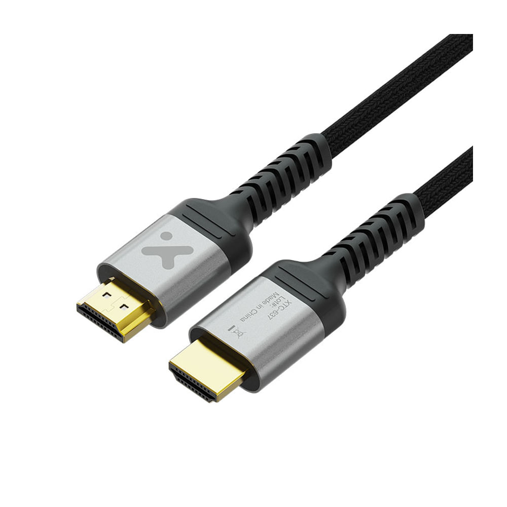 Cable HDMI Xtech 6ft 8K V21 Audio Video Conector Hombre Alta Velocidad