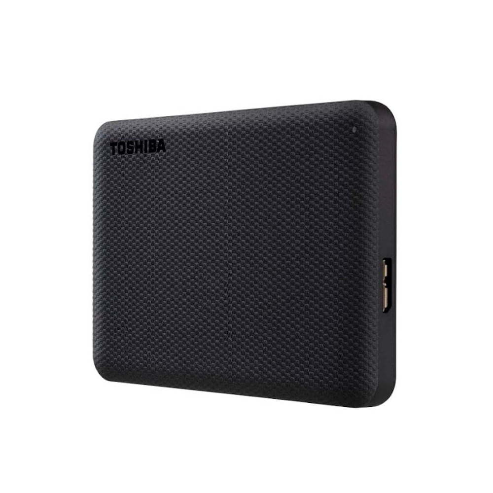 Disco duro portátil Toshiba Canvio Advance 4TB - Negro, USB 3.0, velocidad rápida, garantía 2 años
