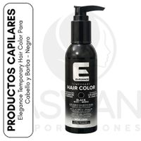 Elegance Temporary Hair Color Para Cabello y Barba - Negro
