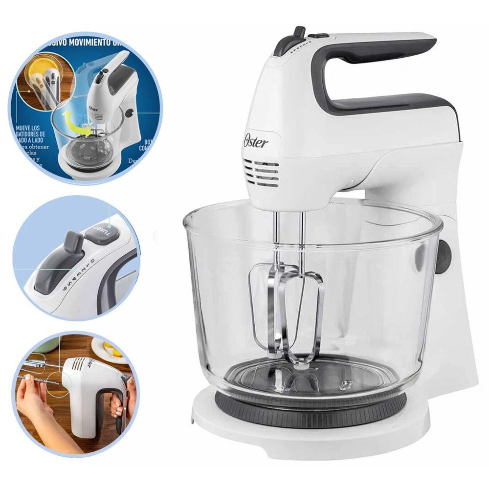 Batidora de Mano Pedestal  OSTER FPSTHS3611 250W 3.7LT
