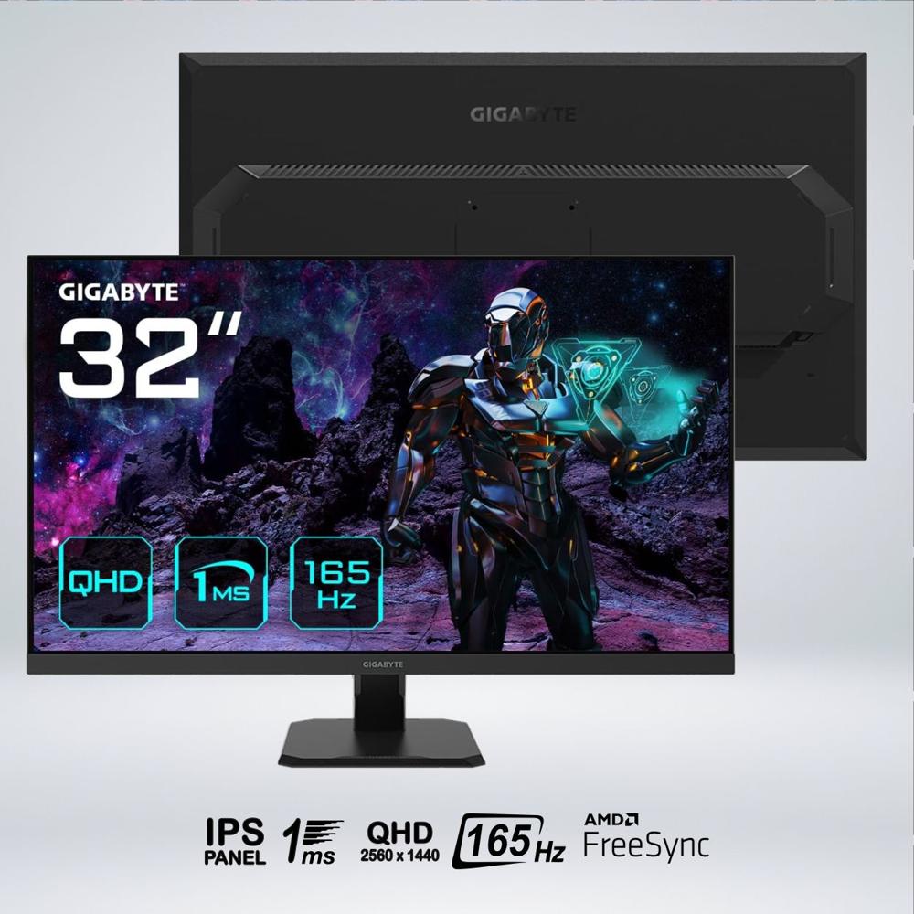 MONITOR GS32Q GAMER QHD 32'' IPS 165hz 1ms HDR AMDfreesync