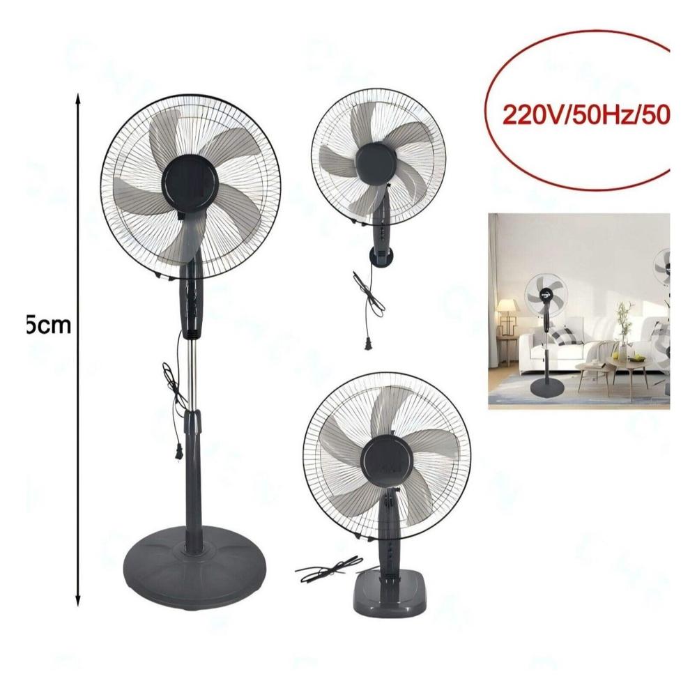 Ventilador 3 en 1 Pared y Mesa 16  Pulgadas 50W Modelo 2026