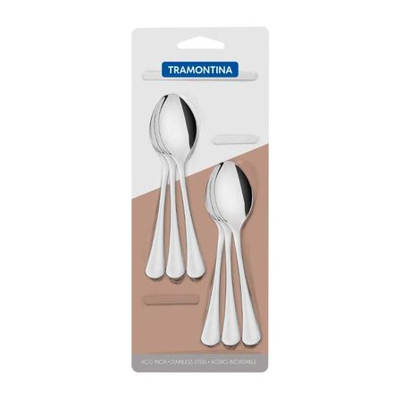 Cucharas de té x6u Tramontina