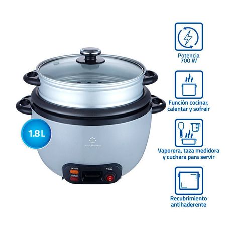 Olla Arrocera Indurama OAI-GR18 1.8L Croma