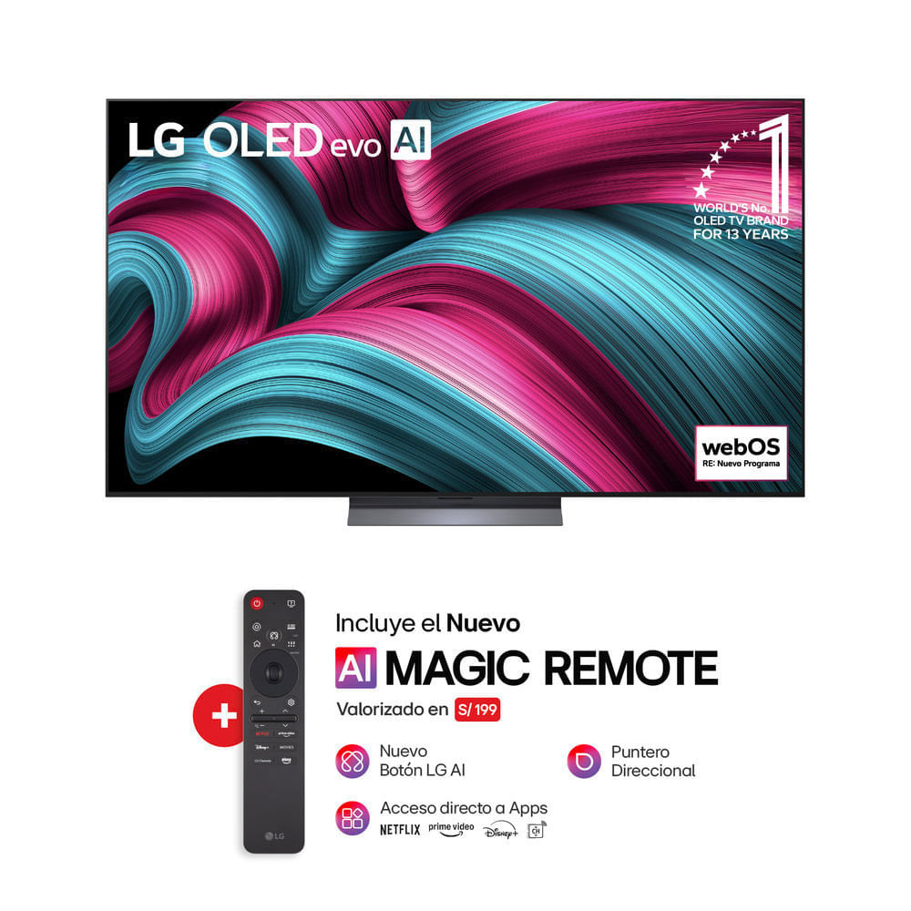 Televisor LG 83"" OLED83C5PSA 4K OLED WebOS
