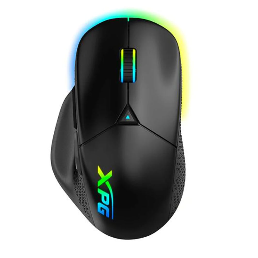 Mouse gamer XPG Alpha inalámbrico ALPHAWL-BKCWW con conectividad avanzada