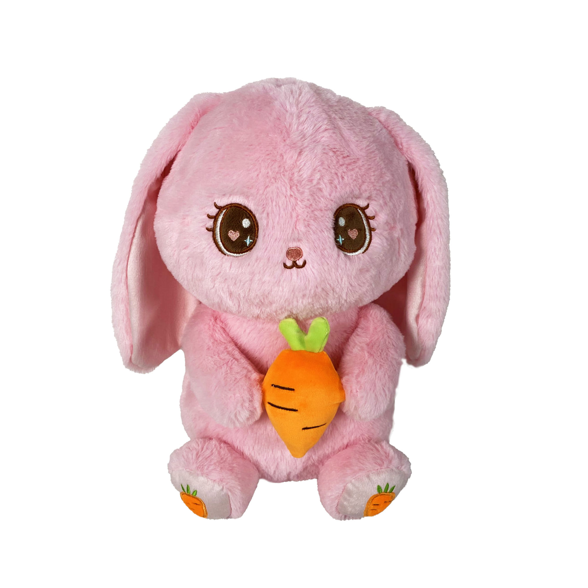 Peluche KISSES Conejo con Zanahoria 35cm