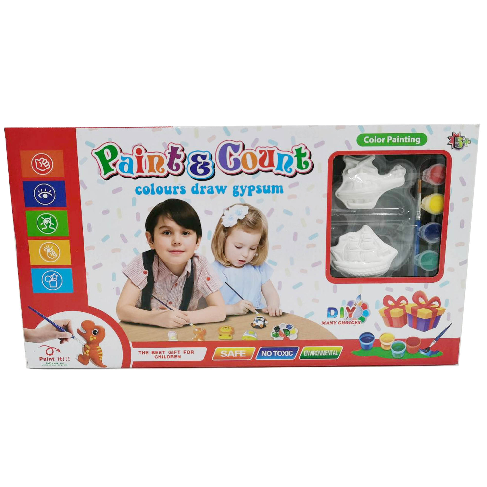 Set Manualidades HUAYUAN Huevo de Pascua Pinta y Cuenta