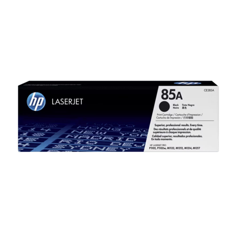 Cartucho de tóner HP 85A serie LaserJet - Negro - original
