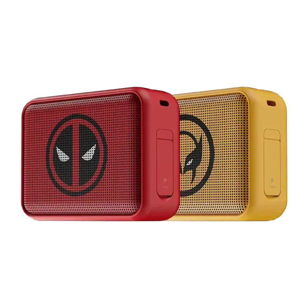 Speaker Klip Xtreme KBS-025MD-2PK - Conectividad Bluetooth - Color Deadpool Wolverine