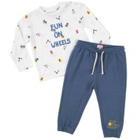 Conjunto Polo + Pantalón Manga Larga Niño Básico BABY EUREKA