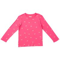 Polo Manga Larga Mini Print Niña EUREKA