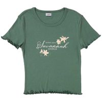 Polo Manga Corta Estampado Floral Mujer SINGULAR