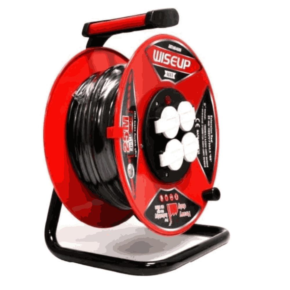 CARRETE DE CABLE 25 MTRS