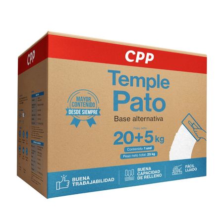 Temple Cpp Pato Blanco Mate 25kg