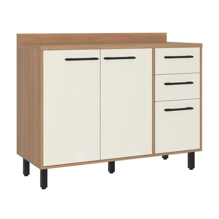 Modulo de Cocina Bajo Havana 3 Puertas 2 Cajones MDP 120cm CasaMia