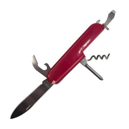 Llavero Multifuncional 5 en 1 Rojo Orange