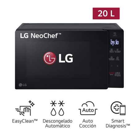 Microondas LG NeoChef 20 L con EasyClean Negro