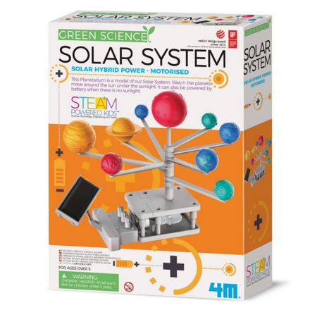 Juego De Mesa 4M Set De Ciencia Sistema Solar Motorizado