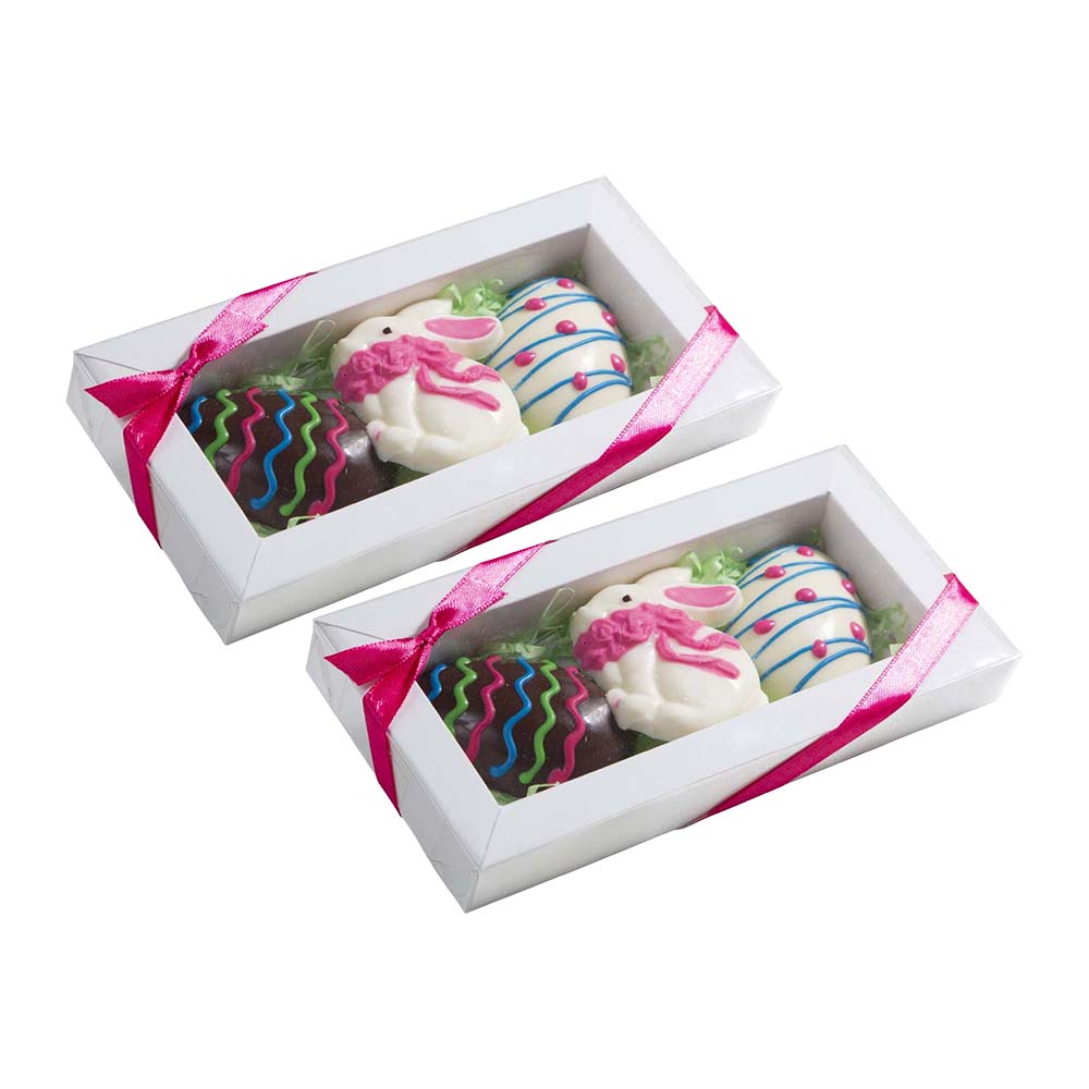 Pack Corazones de Chocolate Caja 3un x 2un