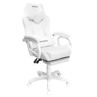 Silla Gamer Extingtion Sapp Gamuza-Cuerina Color Blanco