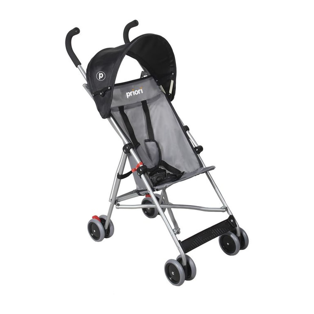Coche Bastón Bebé Priori Ori Gris