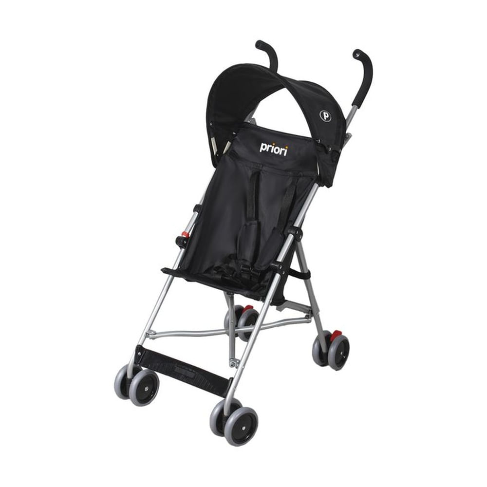 Coche Bastón Bebé Priori Ori Negro