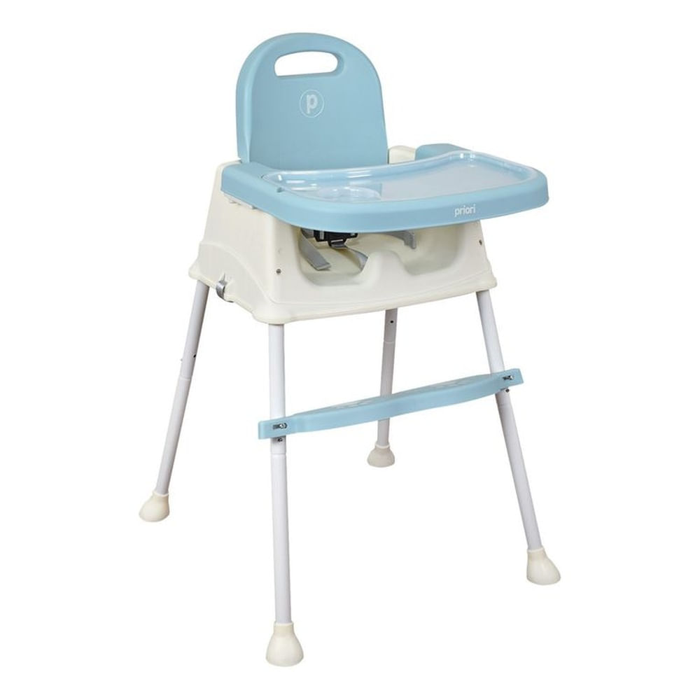 Silla de Comer Para Bebé 3 en 1 Booster Priori Navy Azul