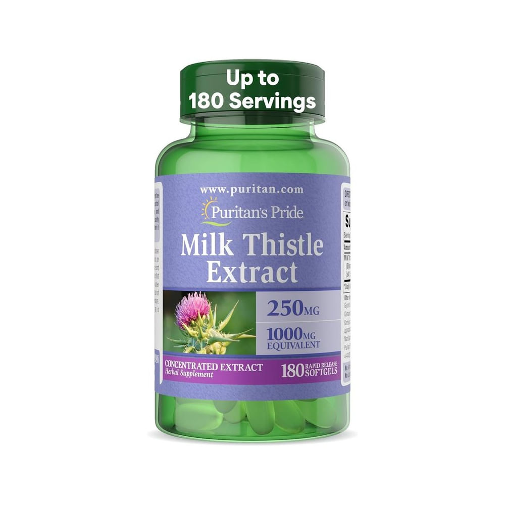 Milk Thistle Cardo Marino Puritans Pride