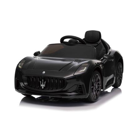 Auto A Batería Para Niños Maserati Negro 12V 4.5Ah