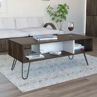 Mesa De Centro Vassel - Habano / Blanco