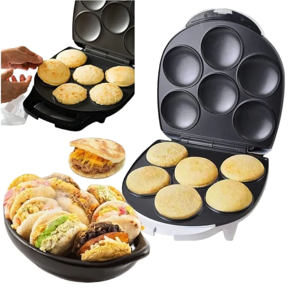 Máquina Electrica Para Hacer Arepas Muffin Tosti-arepa