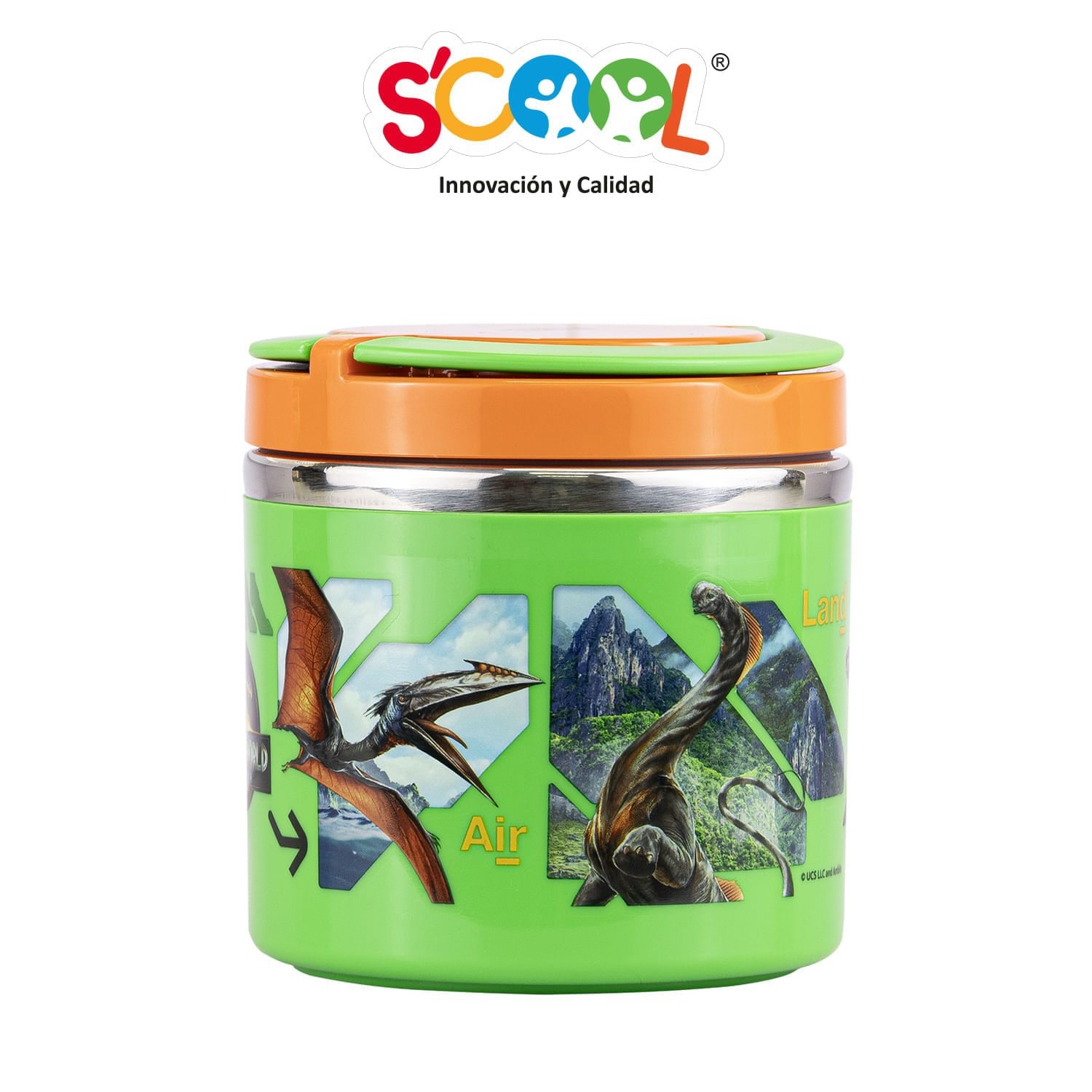 Termo De Comida Poliuretano Jurassic 600 Ml