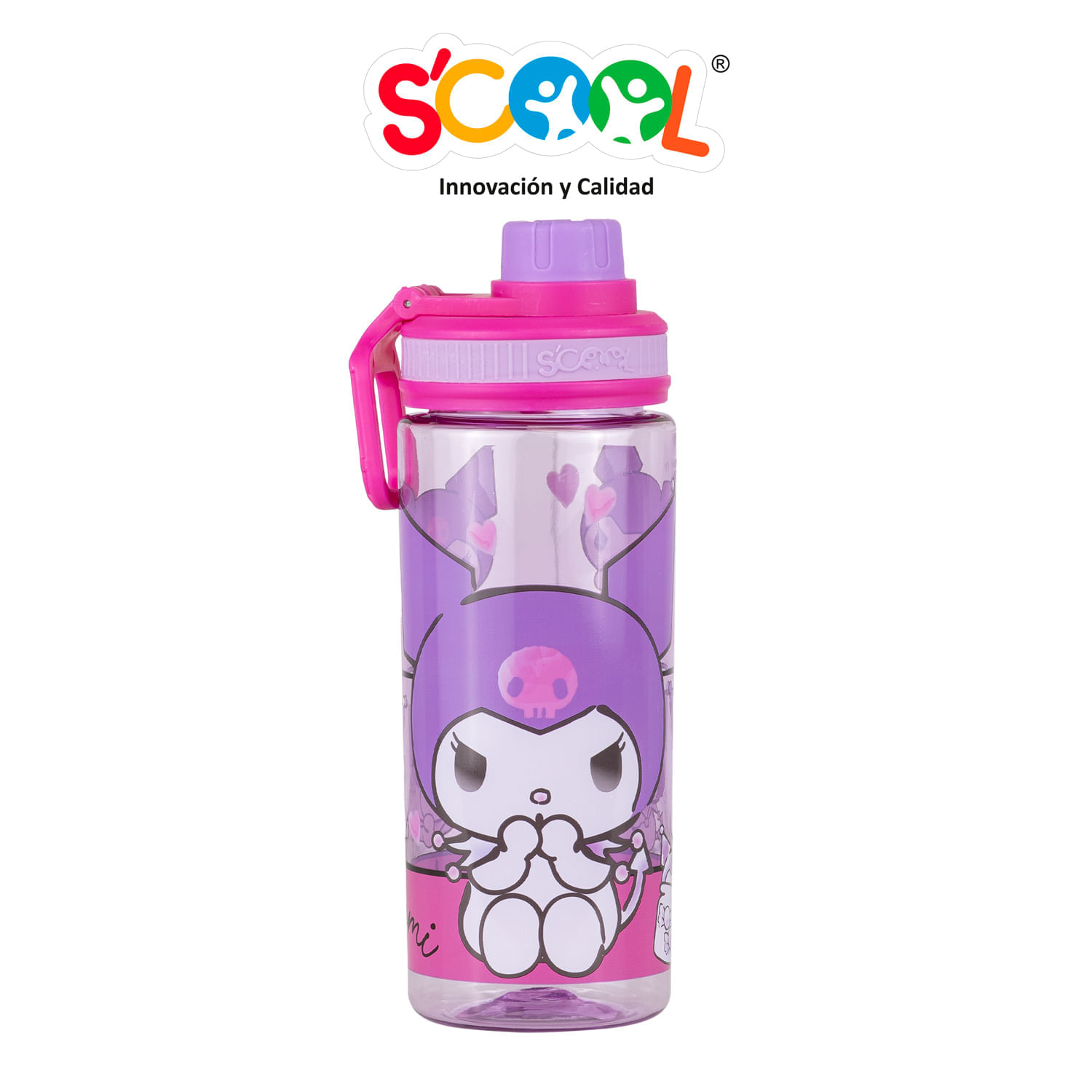 Tomatodo Policarbonato Rosca Kuromi 500 Ml