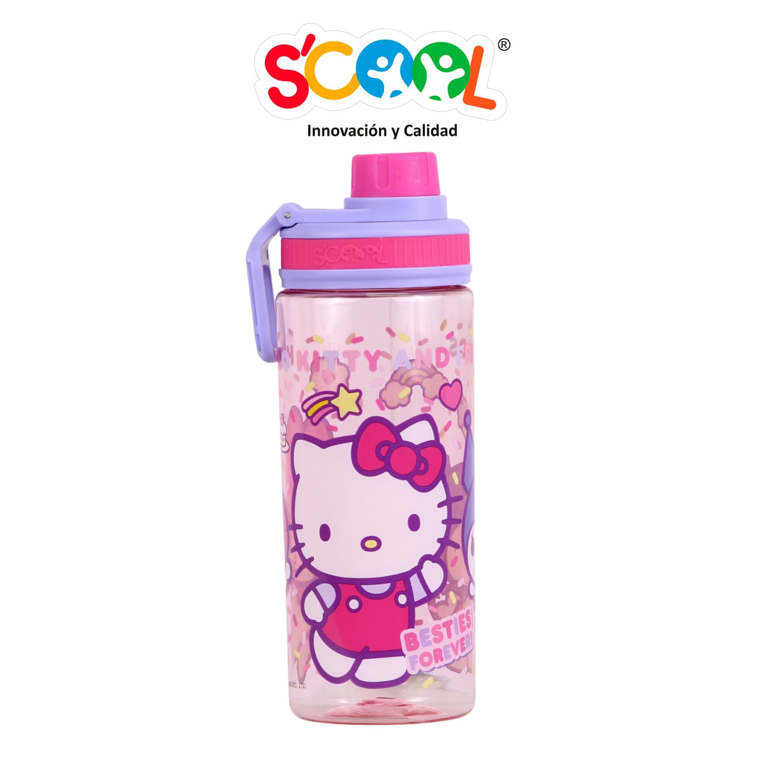 Tomatodo Policarbonato Rosca Hello Kitty & Friends 500 Ml