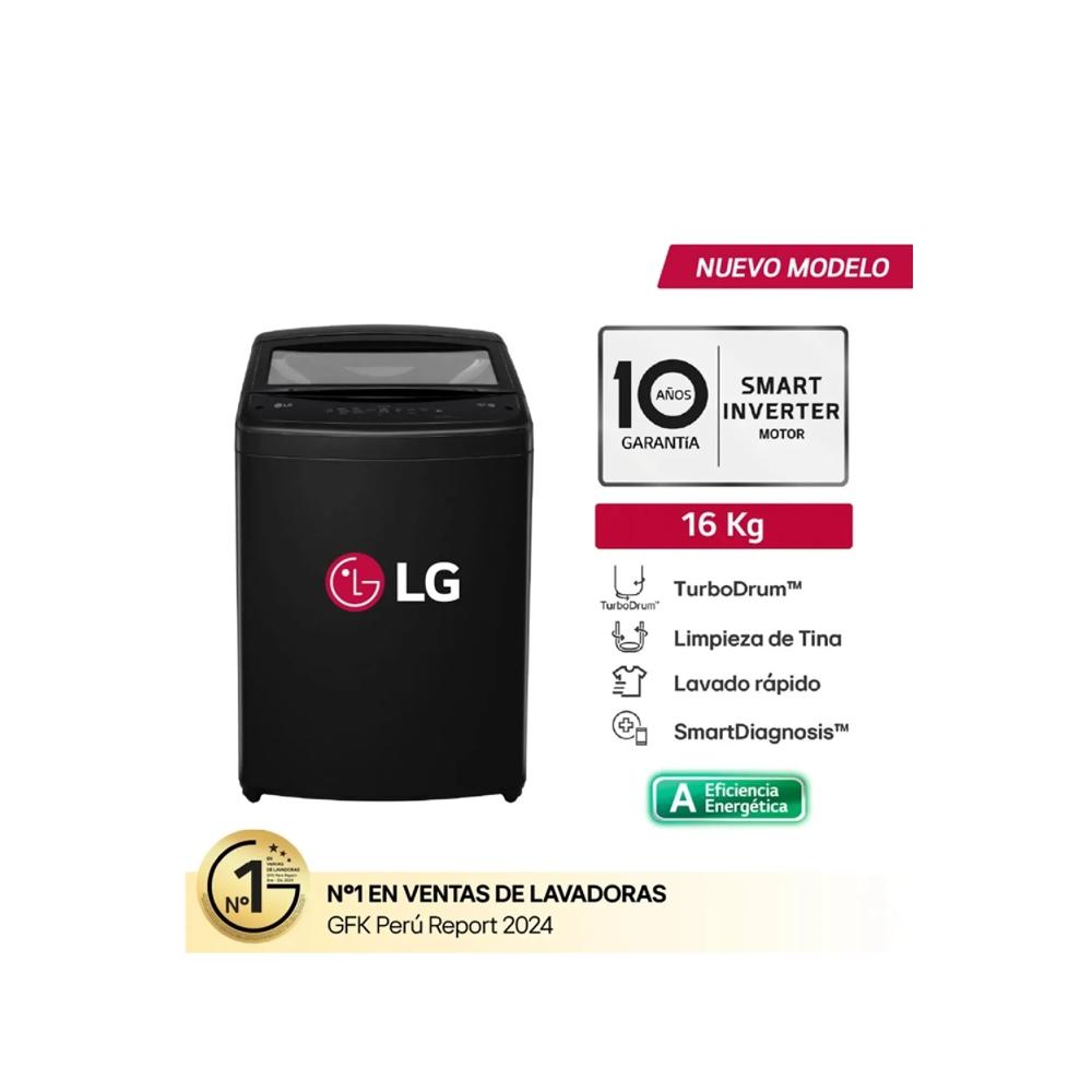 Lavadora LG 16 kg Carga Superior TurboDrum  WT16OBVTB