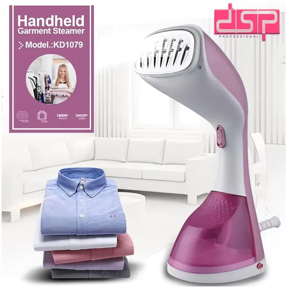 Vaporizador de Prendas DSP KD1079 1400 Watts Rosado