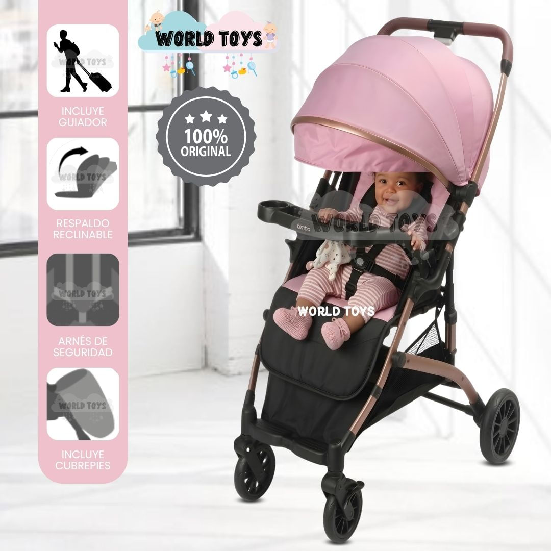 Coche Maleta de Paseo DASHI Mango Reversible Pink