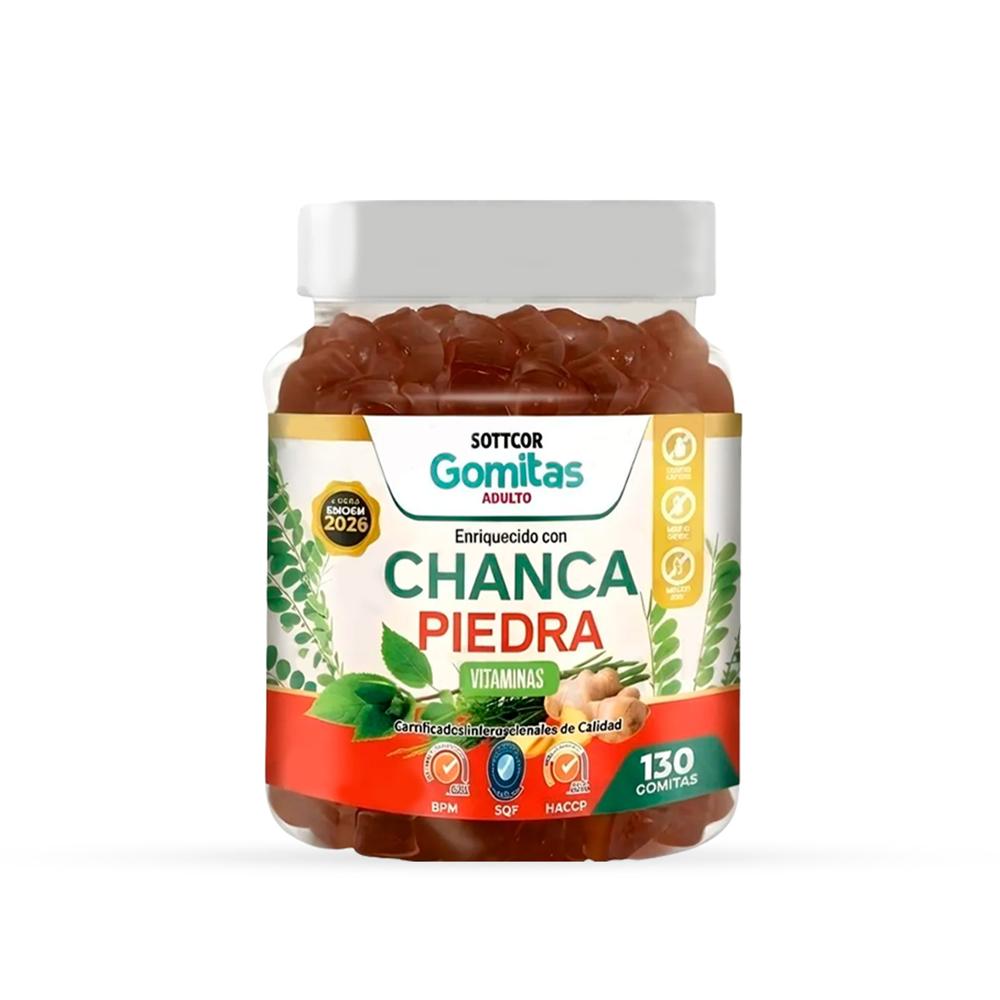Gomitas para Adultos Chanca Piedra 130 Gomitas sottcor