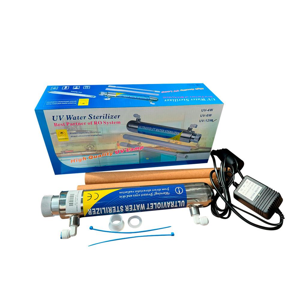Equipo UV de 1GPM 12W Conex 1-4 MODEL UV-12W