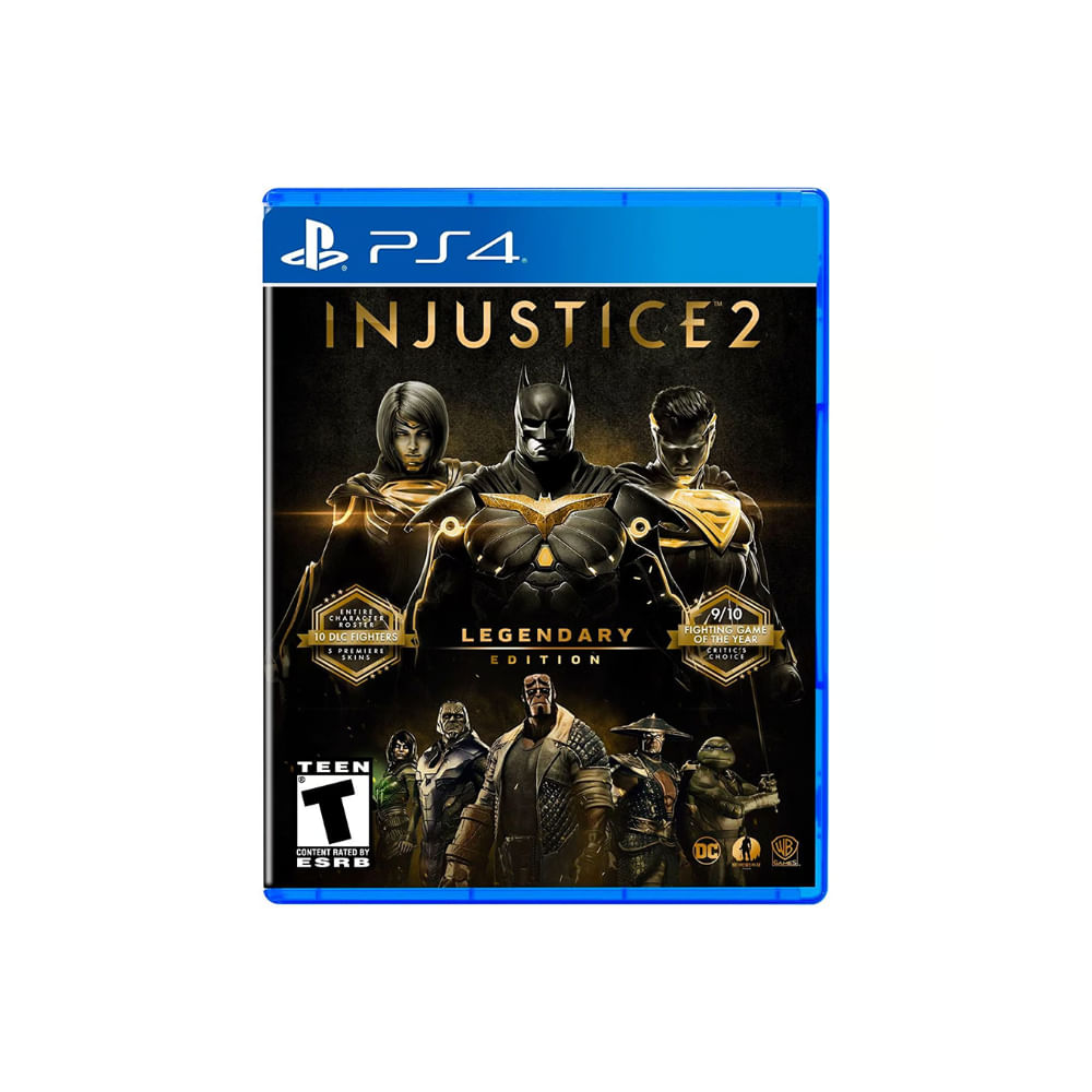 INJUSTICE 2 PS4 LEGENDARY EDITION