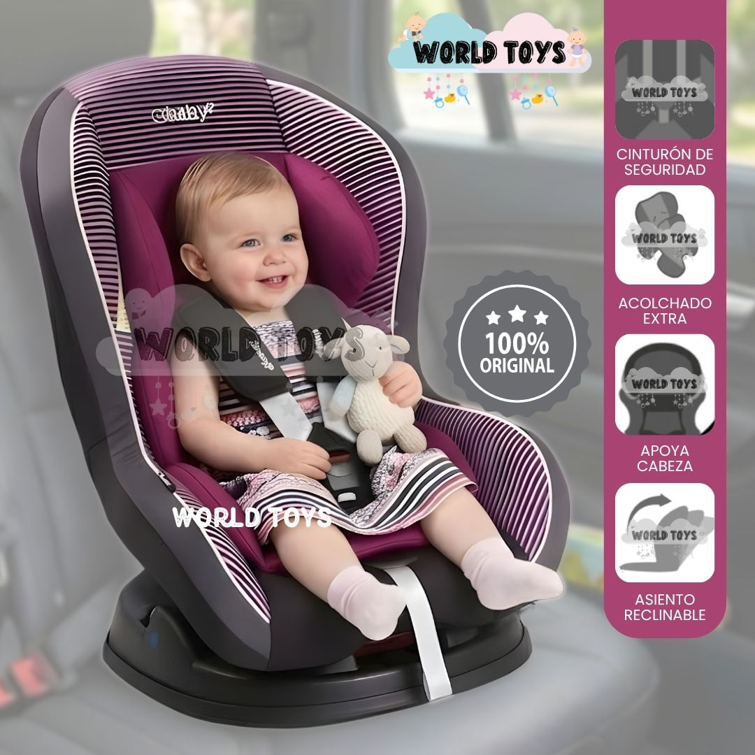 Silla de Auto para bebés MONROE Edición Limitada Pink