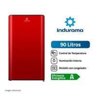 Frigobar Indurama 90L RI-109R Defrost Rojo